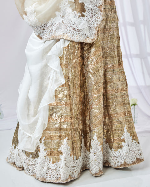 Lace Lashkara Lehenga