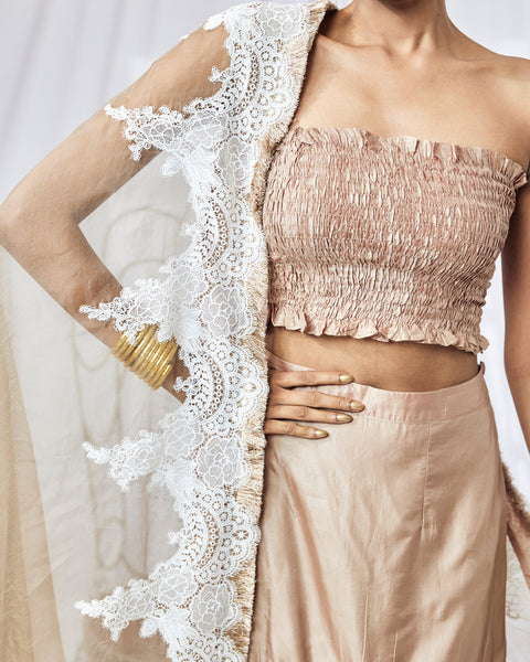 Silk Tube Top
