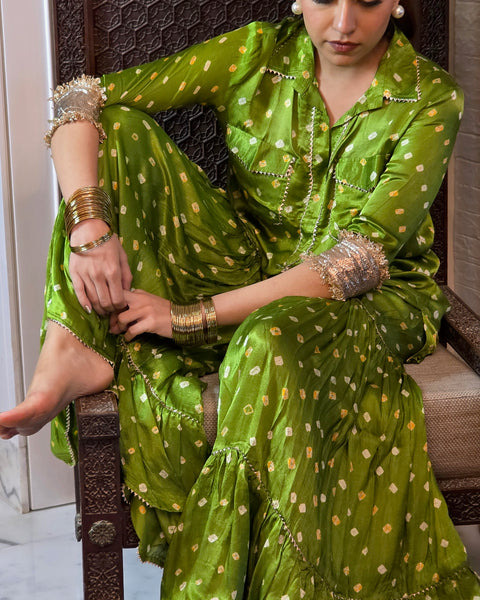 Bandhani Sharara Set