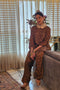 Bandhani Rosetta Top and Salwar Set