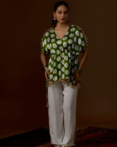 Chakri Drawstring Top with Jasmine Pant