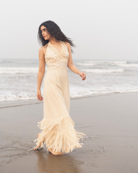 Boho Halter Dress
