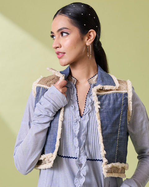 Denim Love Bolero