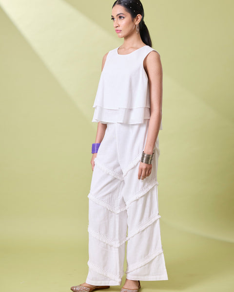Multi Fringe Pants