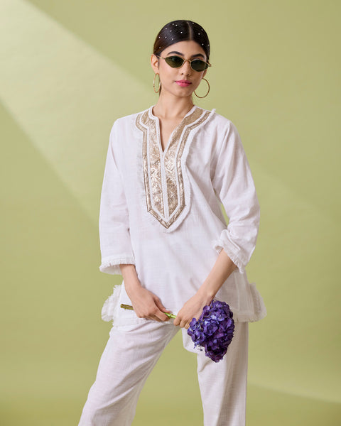 Bloom Gota Yoke Kurta Set