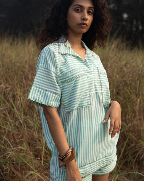 Grassy Shorts Set