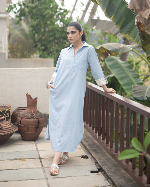 Ice Shirt Dress