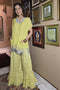 Silver Dash - Short Kurta and Sharara Set