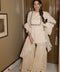 Plain Dobby Istanbul Top With Kora Gold Stripe Sharara