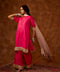 Tangerine Kurta Pant Set