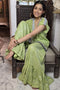 Silver Dash - Short Kurta and Sharara Set
