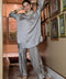Bandhani Rosetta Top and Salwar Set