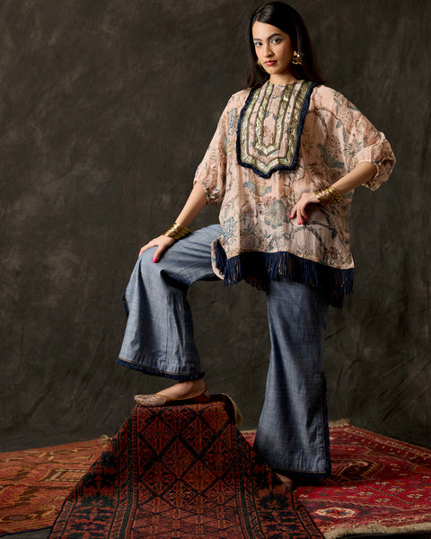 Kali Long Kurta Set