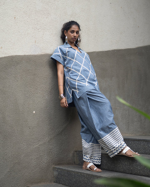 Deep Sea Salwar