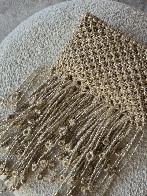 Bahama Mini Fringe Clutch