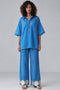 Leheriya Oversized Shirt with Rosetta Pant