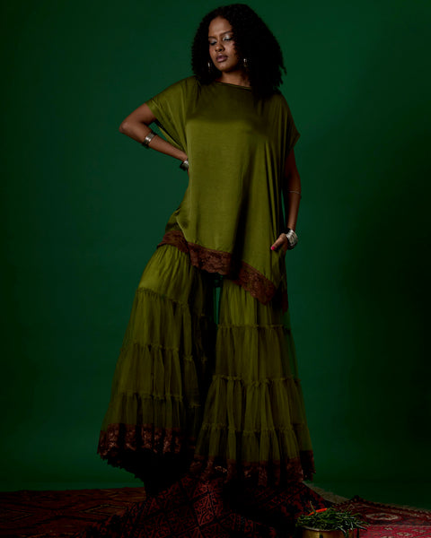 Zaika Sharara Set