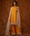 Tangerine Pant Set with Soni Dupatta