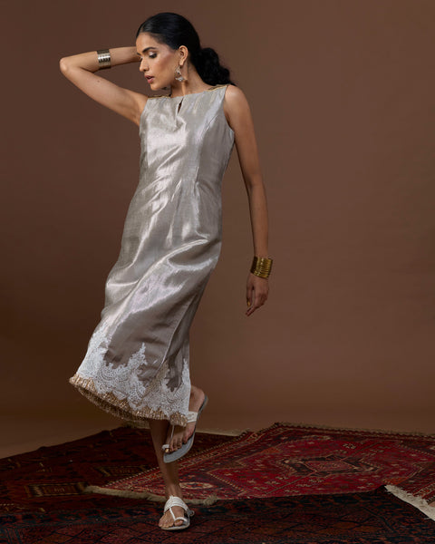 Shehzadi Lace Long Dress