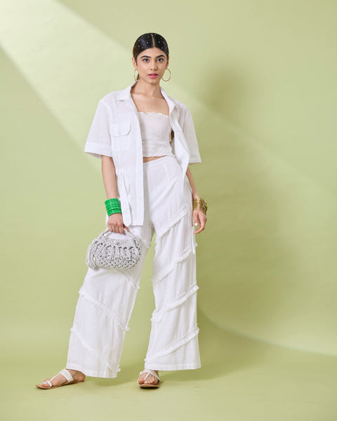 Multi Fringe Pants