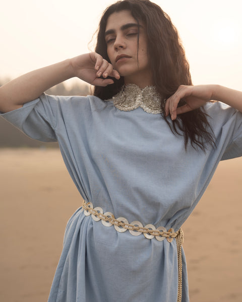 Iced Washed Rosetta Dress