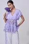 Bloom Lace Peplum Top