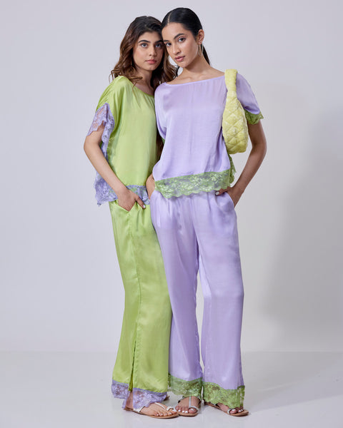 Bloom Lace Pant Set