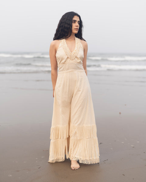 Boho Halter Dress