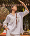 White Dazzle Oversized Shirt