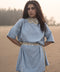Iced Washed Rosetta Dress