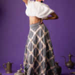 Bulgari Denim Lehenga