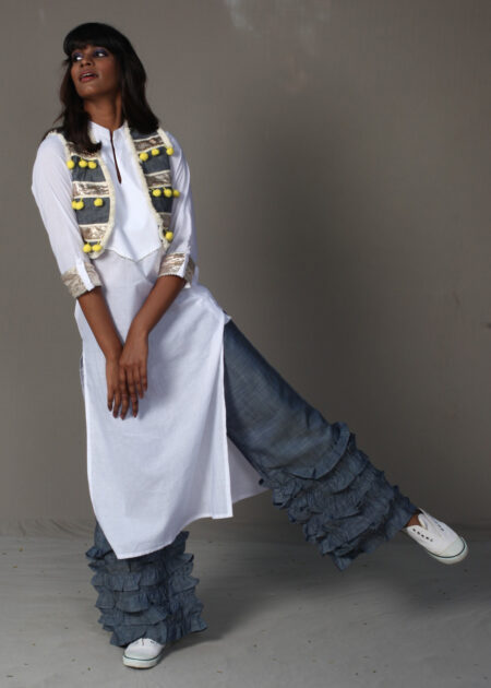 Summer Blues Chambray Frida Pant