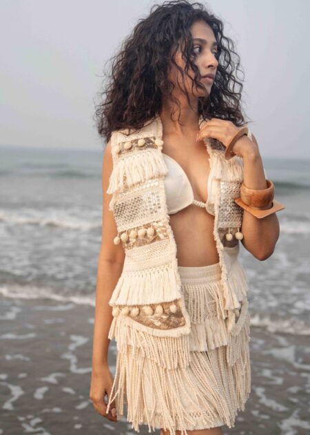 Boho Fringe Skirt