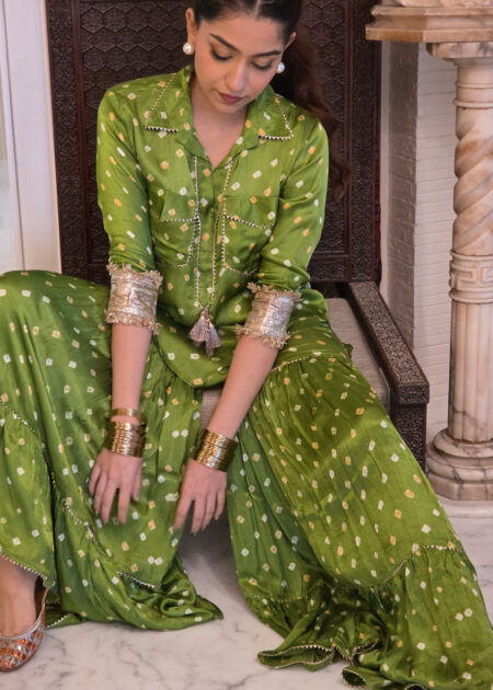 Bandhani Sharara Set