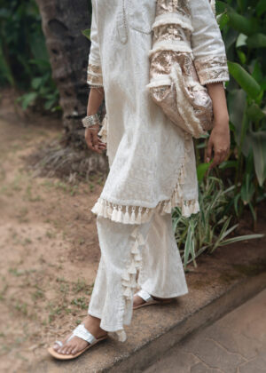 Boho Jacquard Pant Set